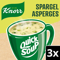 Knorr Quick Soup Spargel 3 Port.