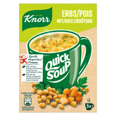 Knorr Quick Soup Erbs mit Croûtons 3 Port.