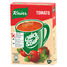 Knorr Quick Soup Tomato 3 Port.