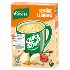 Knorr Quick Soup Légumes 3 Port.