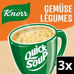 Knorr Quick Soup Légumes 3 Port.