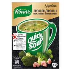 Knorr Quick Soup Sûpreme Broccoli 3 Port.