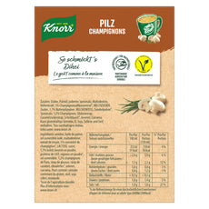 Knorr Quick Soup Pilz 3 Port.