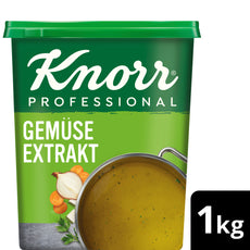 Knorr Professional Gemüse Extrakt mit Kräutern, fettarm (GRANULAT) 1 kg