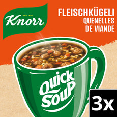 Knorr Quick Soup Fleischkügeli 3 Port.