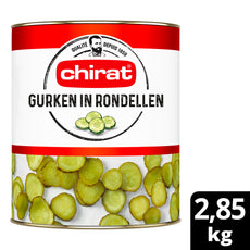 Chirat Concombres en rondelles 3/1 Boîte