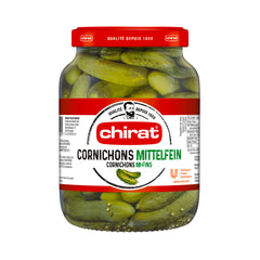 Chirat Cornichons mi-fins 1.65 kg bocal