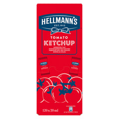 Hellmann's Tomato Ketchup 120 x 20 ml