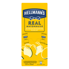 Hellmann's Real Mayonnaise 120 x 20 ml