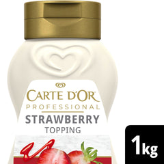 Carte D'Or Professional Dessert Topping Erdbeer 1 kg