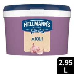 Hellmann's Aioli Sauce - Knoblauchsauce 2.95 l