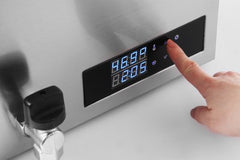 Appareil sous vide GN 1/1, 20 l, 600 x 330 x 300 mm, acier chromé