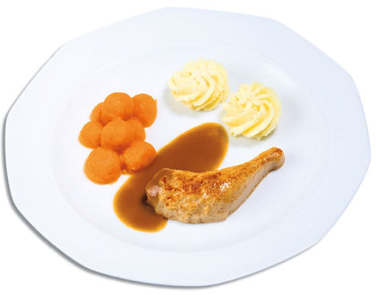 Pilons de poulet en purée