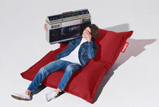 Pouf d'extérieur ORIGINAL rouge 180 x 140 cm