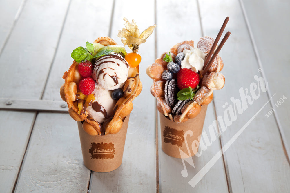 Bubble Waffel Plakat kaufen | Wetterfest & Günstig Bubble Waffel Plakat kaufen | Wetterfest & Günstig