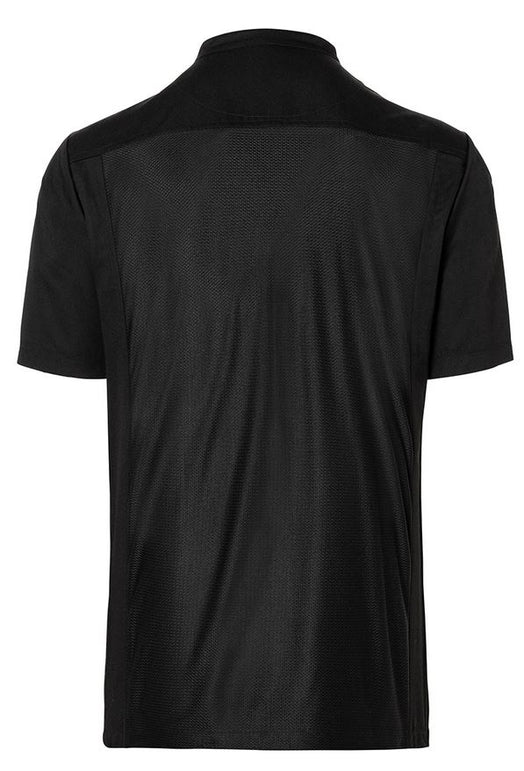 Modernes Kurzarm-Kochhemd, Größe: XL