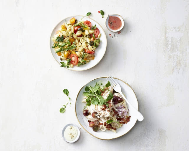 Légumes marinés, salades et spécialités